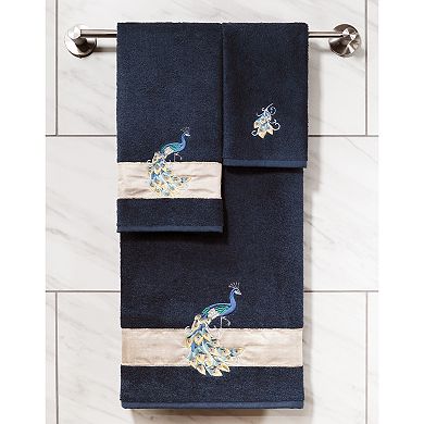 Linum Home Textiles Turkish Cotton Penelope 3-piece Embellished Towel Set