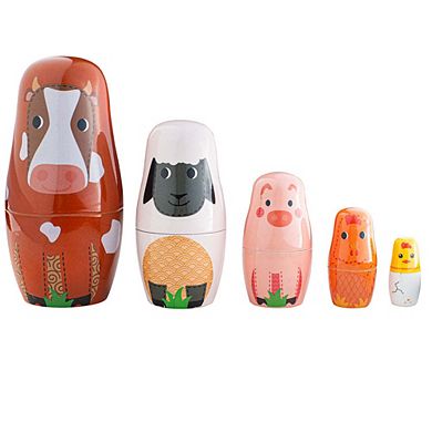 Tidlo, Farm Animal Russian Dolls