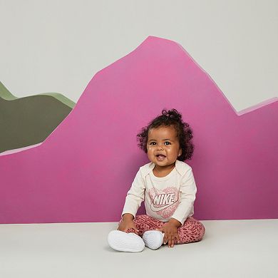 Baby & Toddler Girl Nike Leopard Bodysuit & Leggings Set
