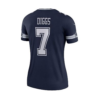 Women's Nike Trevon Diggs Navy Dallas Cowboys Legend Jersey