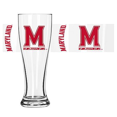 Maryland Terrapins 16oz. Game Day Pilsner Glass