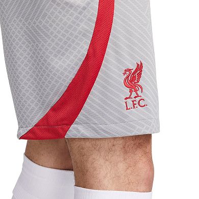 Men's Nike Gray Liverpool Strike Performance Shorts