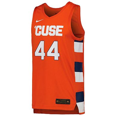 Men's Nike #44 Orange Syracuse Orange Team Replica Basketball Jersey