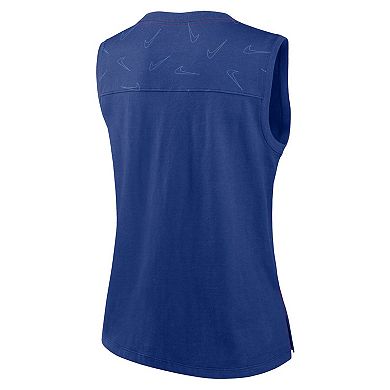 Women's Nike Royal Los Angeles Dodgers Muscle Play Tank Top