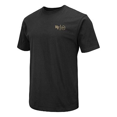 Men's Colosseum Black Wake Forest Demon Deacons OHT Military Appreciation T-Shirt
