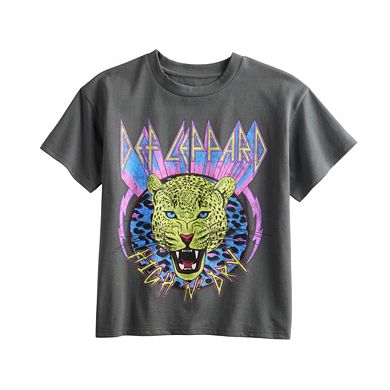 Girls 6-20 Def Leppard Graphic Tee in Regular & Plus Size