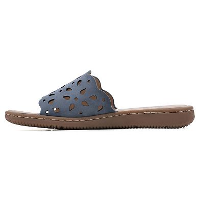 Cliffs by White Mountain Squad Women's Slide Sandals