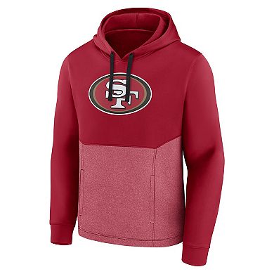 Men's Fanatics Branded Scarlet San Francisco 49ers Winter Camp Pullover Hoodie