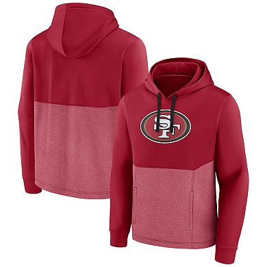 Men's Fanatics Branded Scarlet San Francisco 49ers Winter Camp Pullover Hoodie