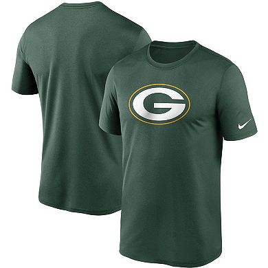 Men's Nike Green Green Bay Packers Logo Essential Legend Performance T-Shirt
