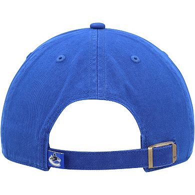 Men's '47 Blue Vancouver Canucks Team Clean Up Adjustable Hat