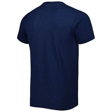 Men's Homage Luka Doncic & Spencer Dinwiddie Navy Dallas Mavericks NBA Jam Tri-Blend T-Shirt