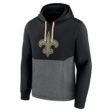 Men's Fanatics Branded Black New Orleans Saints Winter Camp Pullover Hoodie