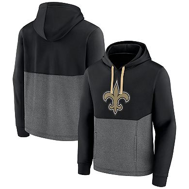 Men's Fanatics Branded Black New Orleans Saints Winter Camp Pullover Hoodie