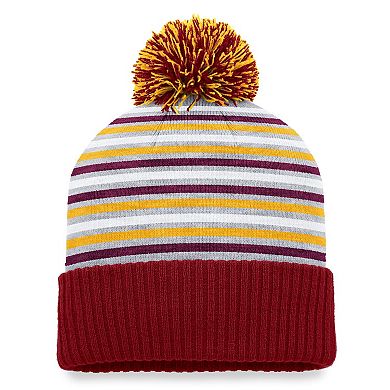 Men's Top of the World  Maroon Arizona State Sun Devils Dash Cuffed Knit Hat with Pom