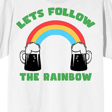 Men's St. Pats Let's Follow the Rainbow Tee