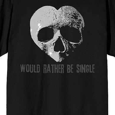 Men's Valentine's Day I Would Rather Be Tee