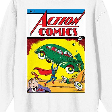 Men's Superman Action Comic Issue Sweatshirt
