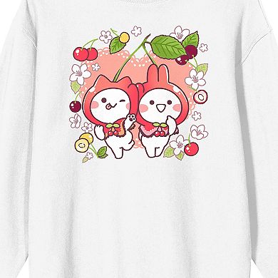 Men's Mimi & Neko Flowers & Fruits Sweatshirt