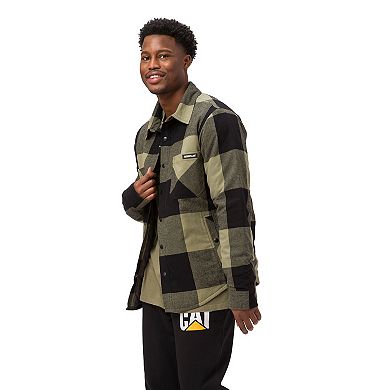 Caterpillar Cat Flannel Lightweight Shirt Jacket