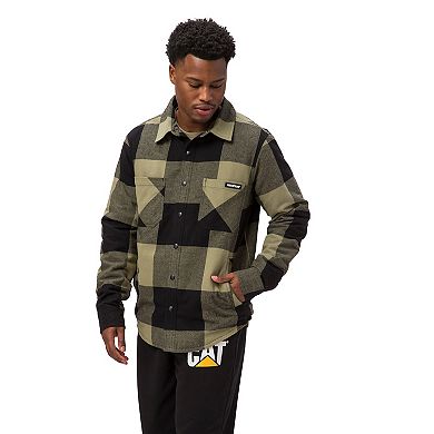 Caterpillar Cat Flannel Lightweight Shirt Jacket