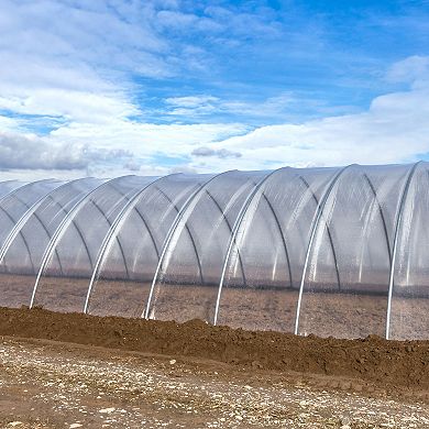 Okuna Outpost Greenhouse Plastic Film Roll for Farms, 6 Mil Sheeting (25 x 40 Feet)