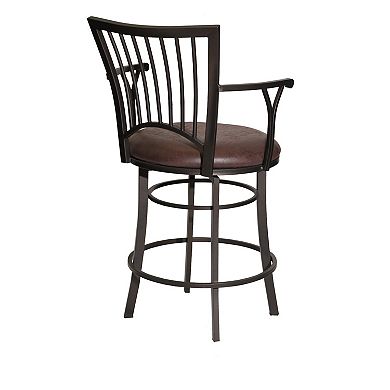 Steve Silver Co. Bayview Swivel Counter Stool