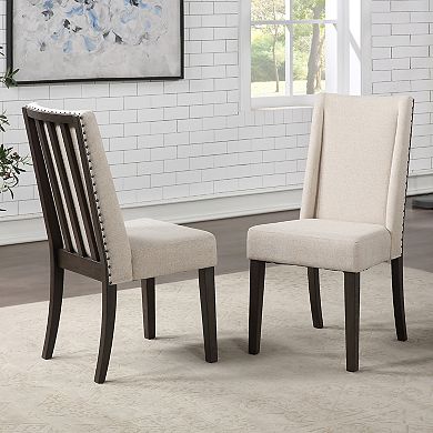 Steve Silver Co. Napa Upholstered Dining Chair 2-piece Set