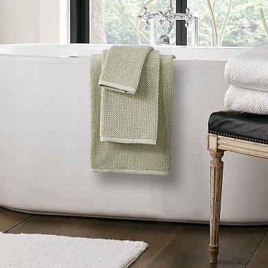 Nate Home by Nate Berkus Cotton Textured Weave 4-Piece Bath Towels Set
