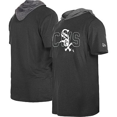 Men's New Era Black Chicago White Sox Team Hoodie T-Shirt