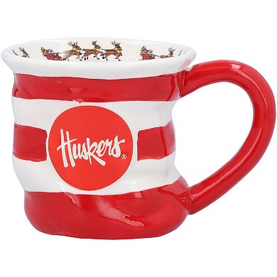 Nebraska Huskers 18oz. Team Holiday Mug