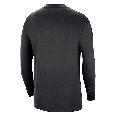 Men's Nike Black Michigan State Spartans Seasonal Max90 2-Hit Long Sleeve T-Shirt