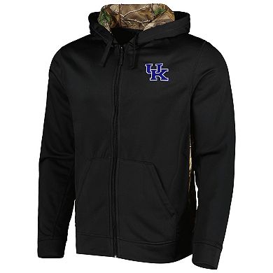 Men's Dunbrooke Black/Camo Kentucky Wildcats Decoy Full-Zip Hoodie