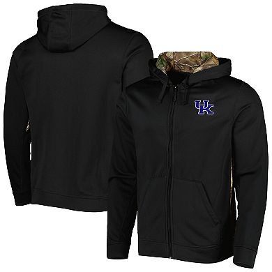 Men's Dunbrooke Black/Camo Kentucky Wildcats Decoy Full-Zip Hoodie