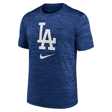 Men's Nike Royal Los Angeles Dodgers Logo Velocity Performance T-Shirt