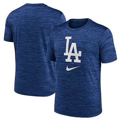 Men's Nike Royal Los Angeles Dodgers Logo Velocity Performance T-Shirt