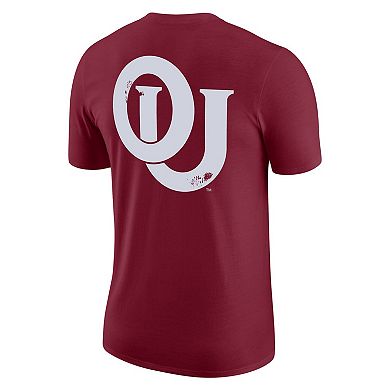 Men's Nike Crimson Oklahoma Sooners 2-Hit Vault Performance T-Shirt