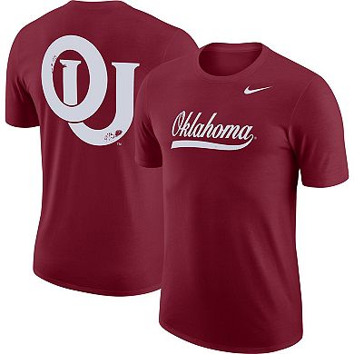 Men's Nike Crimson Oklahoma Sooners 2-Hit Vault Performance T-Shirt