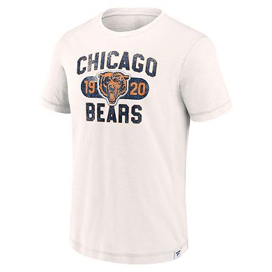 Men's Fanatics Branded White Chicago Bears Act Fast T-Shirt