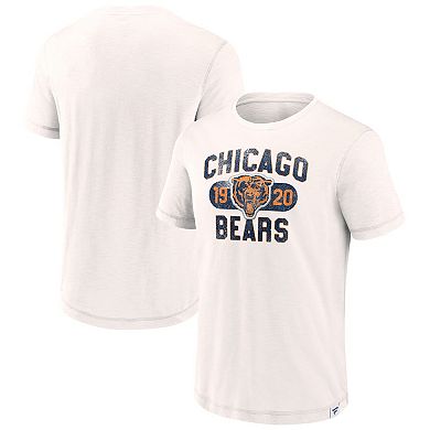 Men's Fanatics Branded White Chicago Bears Act Fast T-Shirt