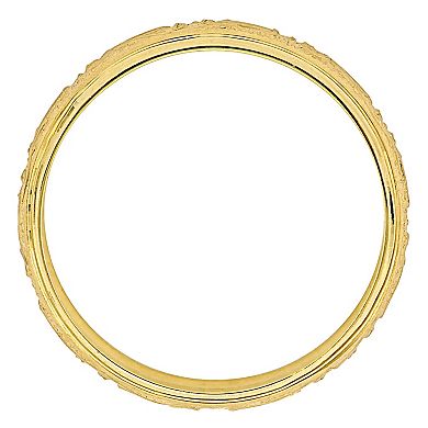 Stella Grace 14k Gold 6 mm Antique Filigree Wedding Band