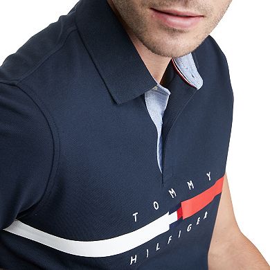 Big & Tall Tommy Hilfiger Flag Logo Polo