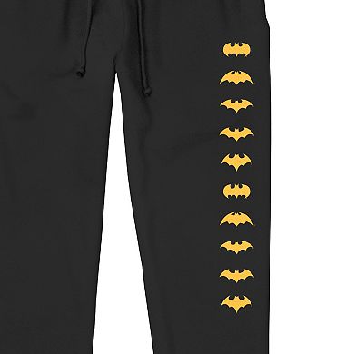 Men's Batman Bat Emblems Lightweight Joggers