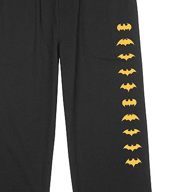 Men's Batman Bat Emblems Lounge Pants