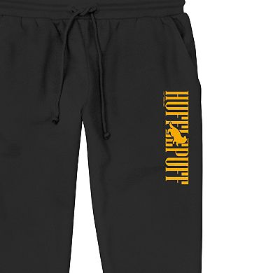 Men's Harry Potter Hufflepuff Badger Logo Lightweight Joggers