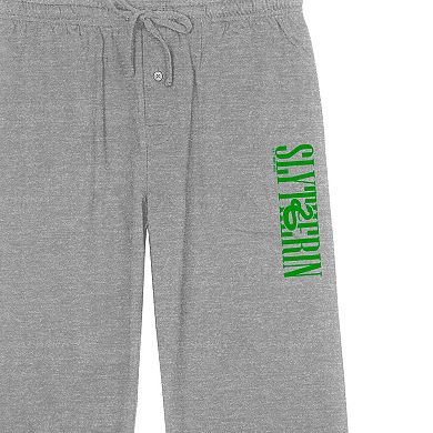 Men's Harry Potter Slytherin Snake Logo Lounge Pants