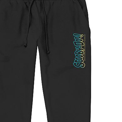 Men's Scooby Doo Vertical Logo Lightweight Joggers