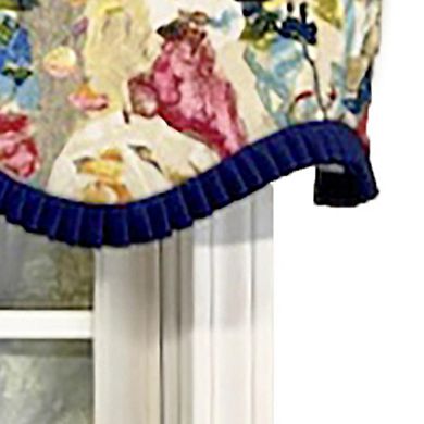 RLF Home Martella Ruffled Provance Valance Rod Pocket