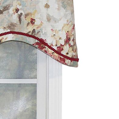 RLF Home Tia Cornice Valance Rod Pocket, Elevated trim décor