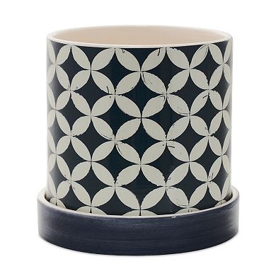 Melrose Geometric Planter Table Decor 2-piece Set